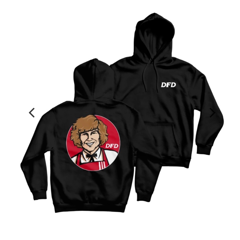 Danny Duncan DFD black hoodie
